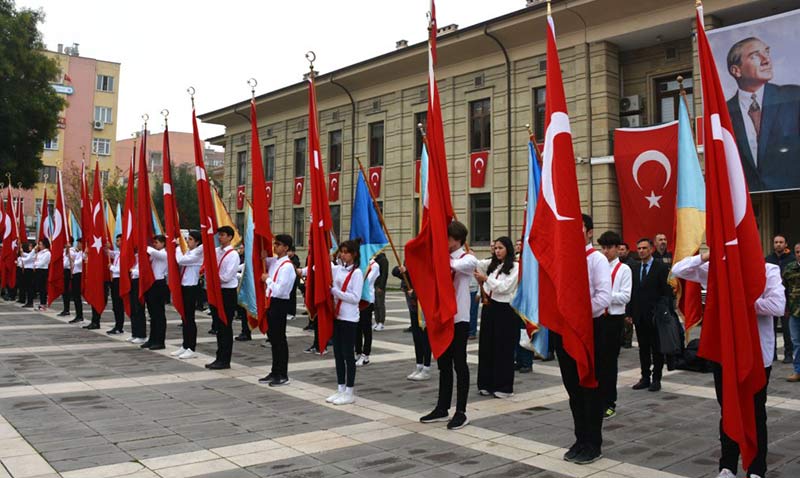 Eskişehir’de  Gazi Mustafa Kemal Atatürk’ü anma töreni yapıldı