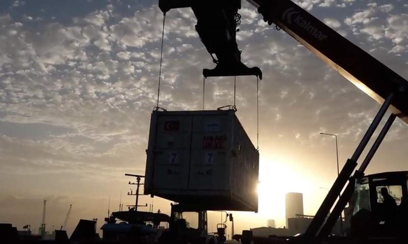 Gazze in Yaplan Salk Yardmlarnn En By Yola kt