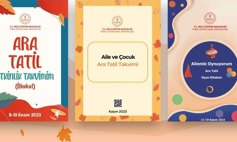 Çocukların Ara Tatilde Aileleriyle Yapabileceği Etkinlik Önerileri Erişime Açıldı
