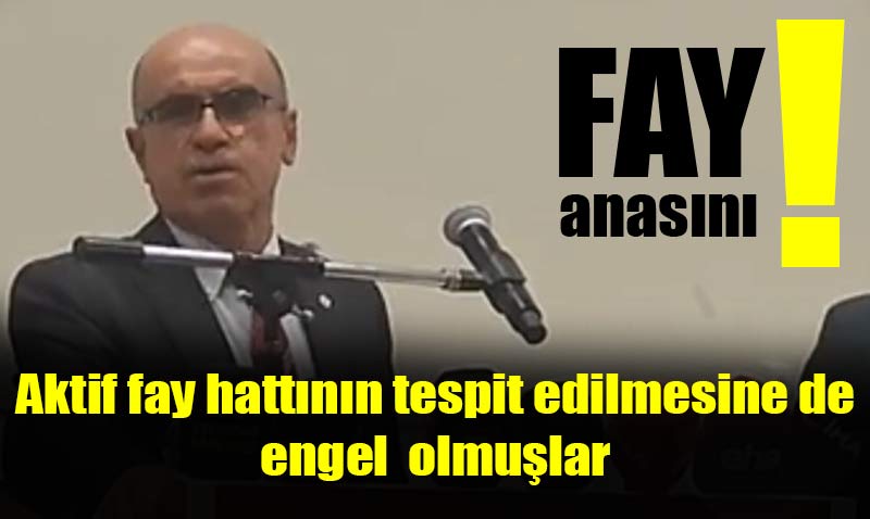 Eskiehirde fay hattnn yerinin belirlenmesini Bykeren engellemi