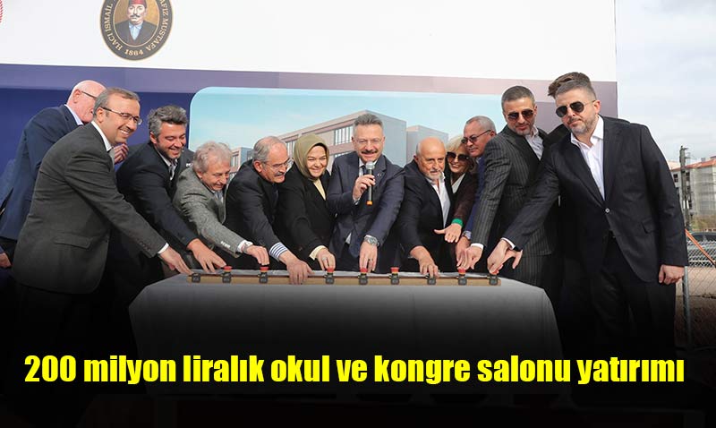 Eskişehir’e yeni okul için temel atıldı