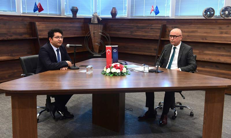 Kültür söyleşilerinin ilk konuğu Prof. Dr. Bilgin oldu