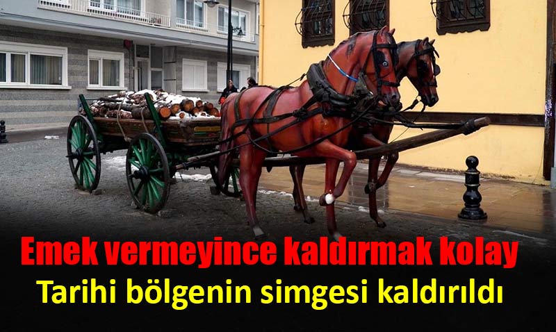 Odun Arabası Odunpazarı’ndan kaldırıldı