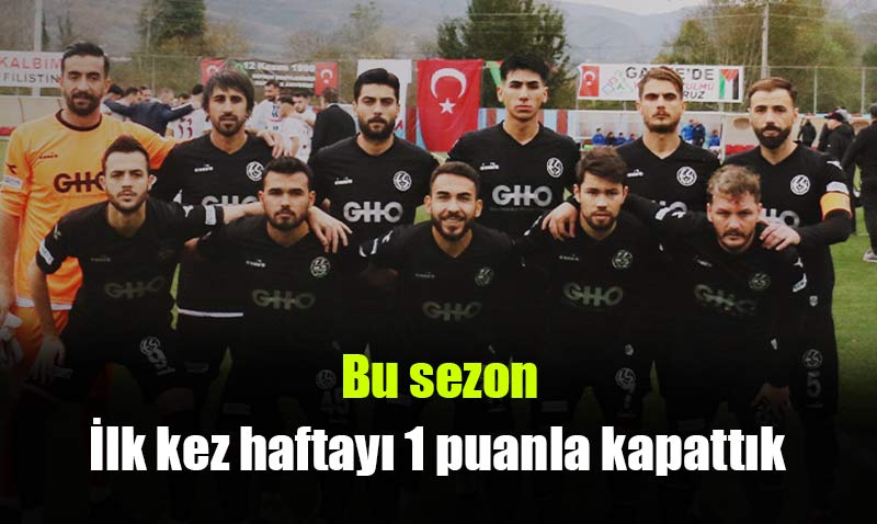 Eskiehirspora nazar dedi, ilk puan kaybn yaadk