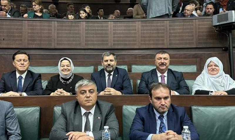 AK Parti Eskiehir Heyeti TBMM Grubunda Cumhurbakan Erdoan dinledi