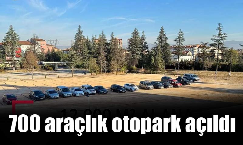 Yunusemre Devlet Hastanesi yeni otoparkı açıldı