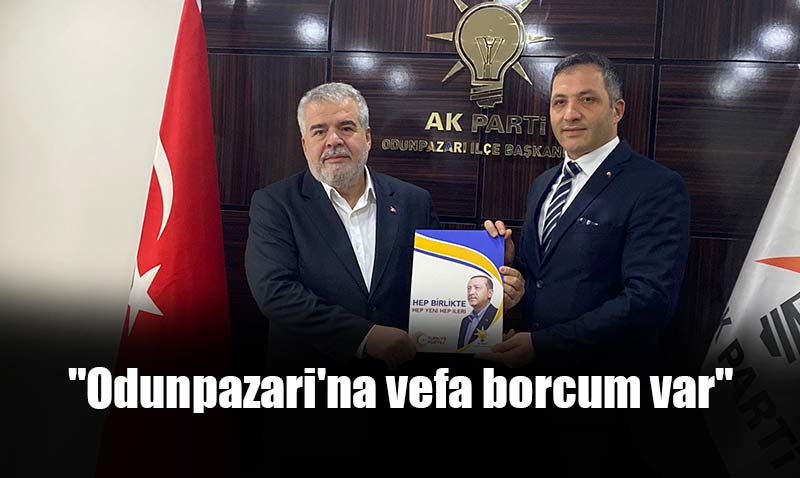 Süleyman Ekşi AK Parti,’den aday adaylığını açıkladı
