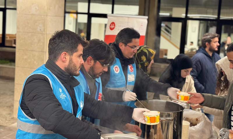 Eskişehir’de 2000 öğrenciye çorba ikramı