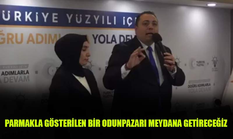 Hasan Hüseyin Köksal adaylığını salona sığmayan bir kalabalıkla açıkladı