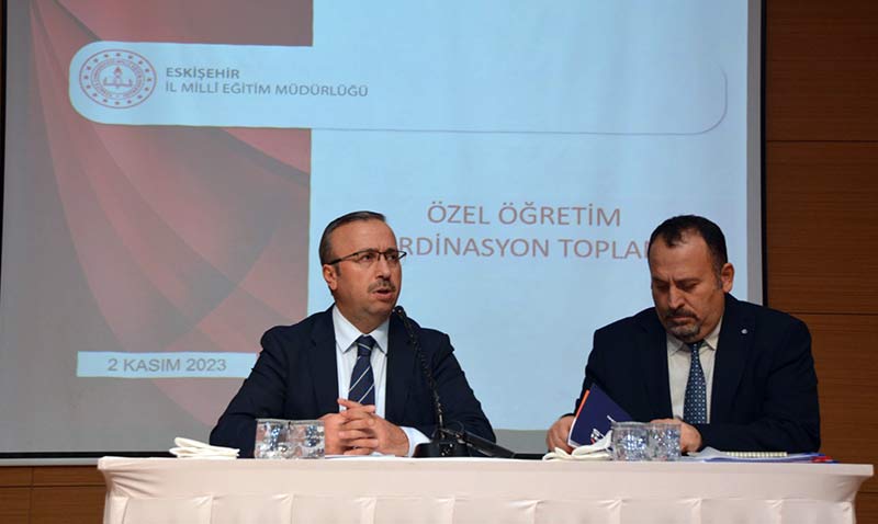 Özel Okul Kurucu, Temsilcileri ve Okul Müdürleriyle Değerlendirme Toplantısı Yapıldı