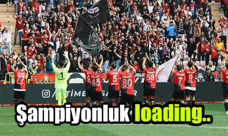 Eskiehirspor namalup yoluna devam ediyor