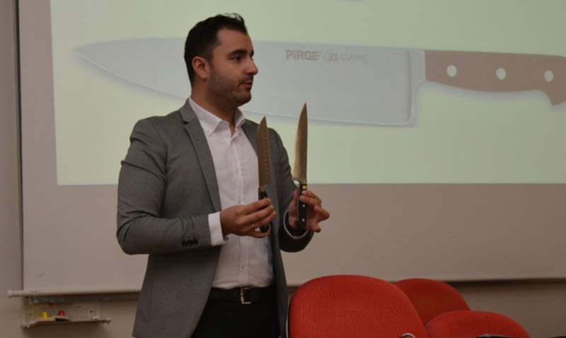 Profesyonel bıçak eğitimi ve kullanımı semineri EMYO’da gerçekleştirildi
