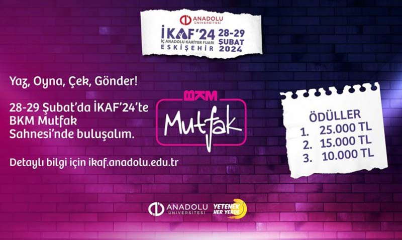 BKM Mutfak, İKAF’24 ile genç yetenekleri arıyor