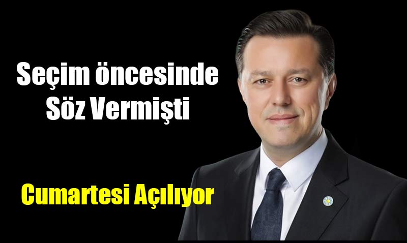 Hatipoğlu seçim vaadini gerçekleştiriyor