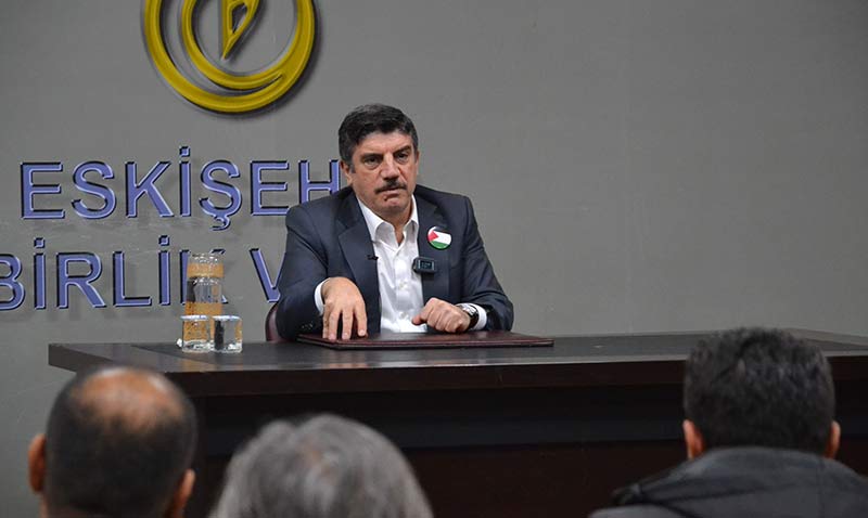 Prof. Dr. Yasin Aktay Aksa Tufan konferansyla Eskiehirde