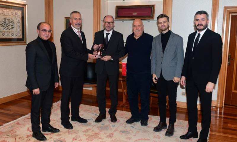 MAHYA’dan Rektör Erdal’a ziyaret