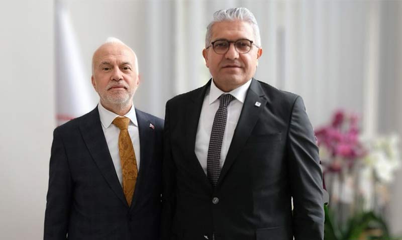 Nadir Küpeli’den Yaşar Bildirici’ye hayırlı olsun ziyareti
