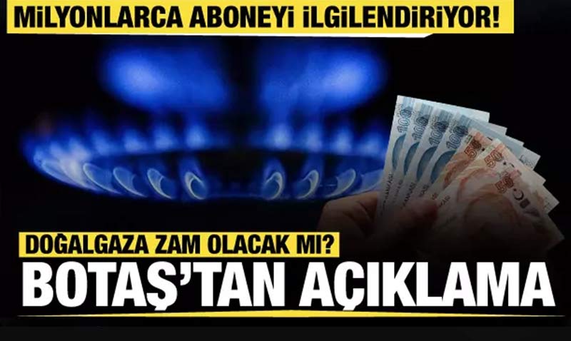 BOTA merak edilen soruyu yantlad 