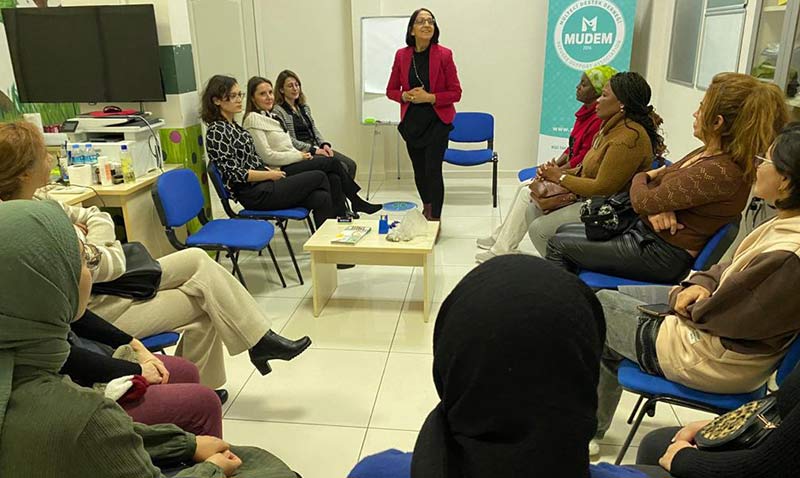 Sosyal Hizmet Bölümünden kadın mültecilere destek