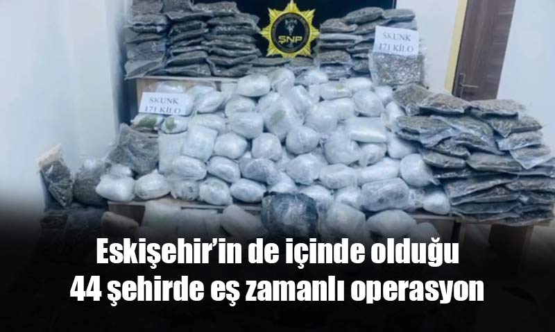 "NARKOG" Operasyonlarnda 176 pheli ahs Yakaland