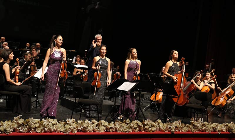 Senfoni Orkestrası Nemeth Quartet ile müzikseverleri buluşturdu
