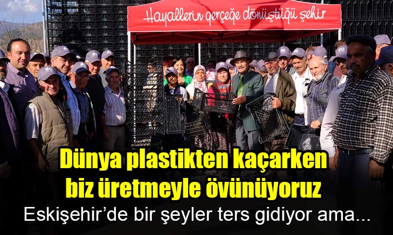 Dünya plastikten kaçıyor, EBB Plastik kasa fabrikası açtı