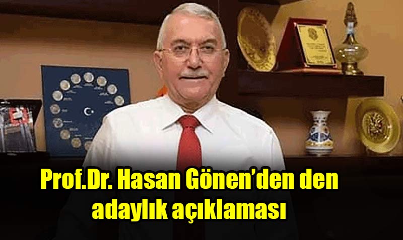 Hasan Gönen Ak Parti Büyükşehir Aday Adayıyım dedi