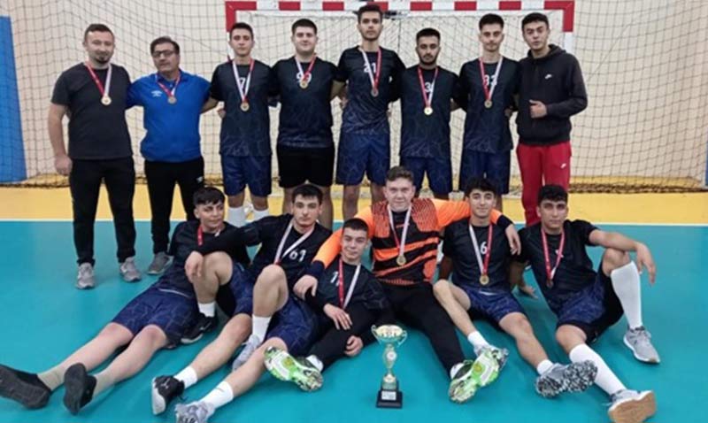 Liselerarası Hentbol Erkek İl Şampiyonu Hoca Ahmed Yesevi Anadolu Lisesi