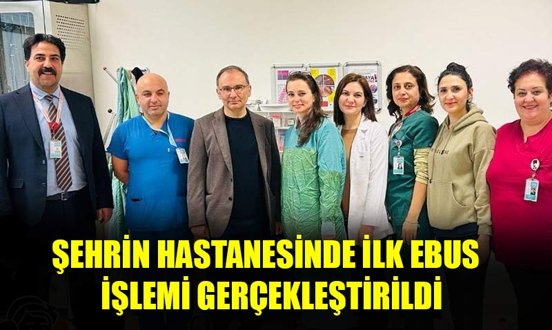 Eskişehir Şehir Hastanesinde ik EBUS işlemi gerçekleştirildi