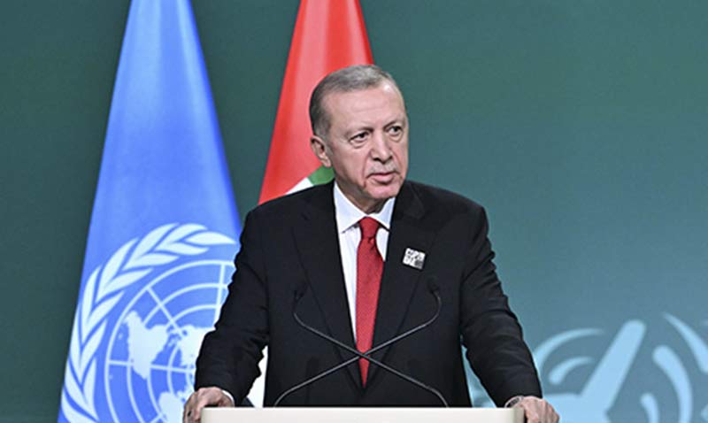2053 yılı itibarıyla net sıfır emisyon hedefini gerçekleştirmeyi öngörüyoruz