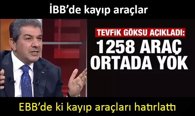 Tevfik Gksu aklad! BBye ait 1258 ara ortada yok