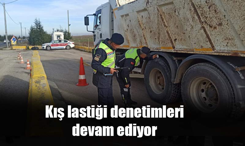 Eskişehir’de kış lastiği takmayanlar cezadan kurtulamadı