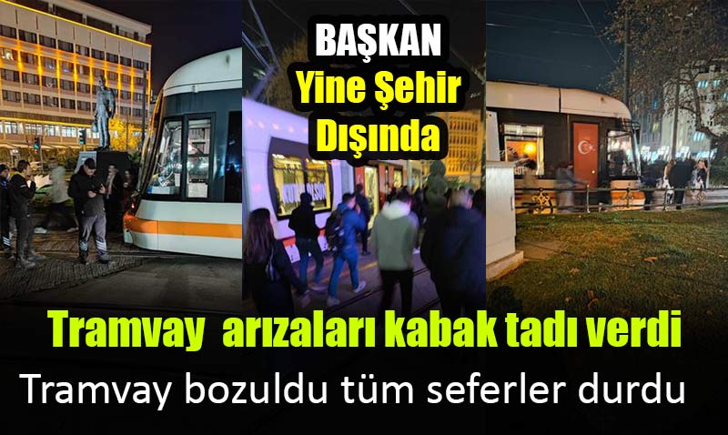 Tramvay arzalarnn nne geilemiyor