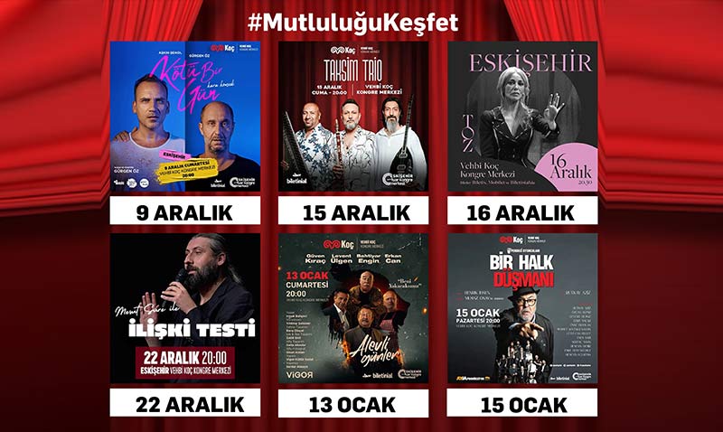 Sanatseverler aralk aynda da Vehbi Ko Kongre Merkezinde buluacak