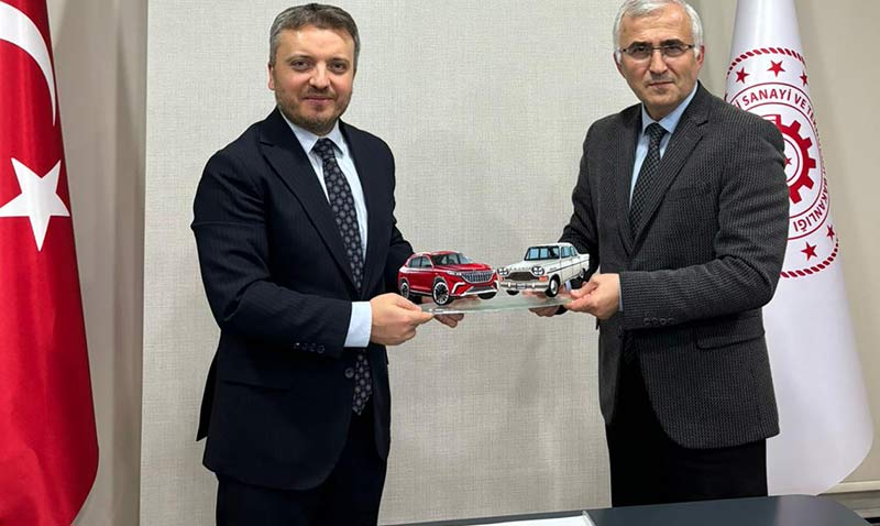 Rektr olak’tan Sanayi ve Teknoloji Bakan Yardmcs Zekeriya OTUya Ziyaret