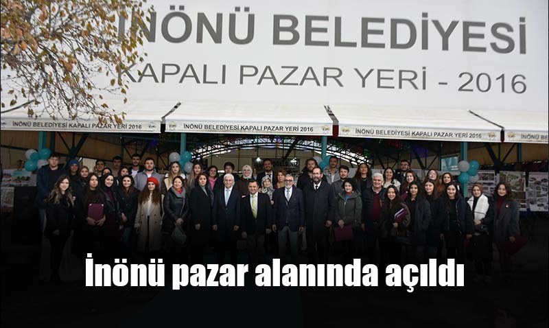 ESTÜ ile İnönü Belediyesi İşbirliğiyle “İnönü Projeleri Sergisi” Açıldı