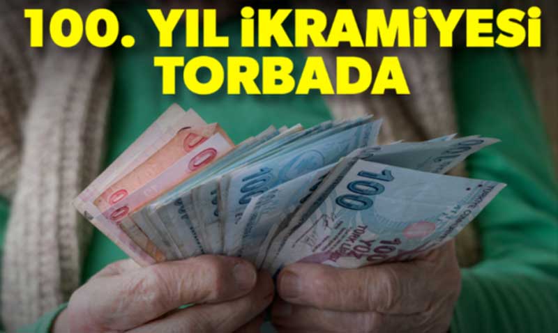 Cumhuriyetimizin 100. Yılında Emekliye 5 bin İkramiye !