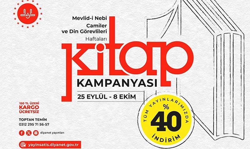 Diyanet yayınlarında büyük kampanya: Tüm kitaplarda yüzde 40 indirim başladı
