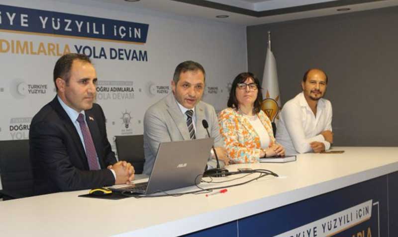 Hikmet Çelik Odunpazarı ilçe Yönetimini Bilgilendirdi