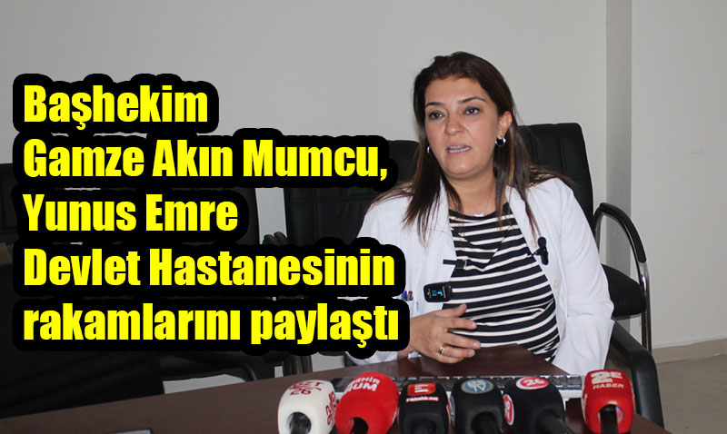 “Günlük ortalama bin 600 acil, 8 bin 700 poliklinik başvurumuz var”