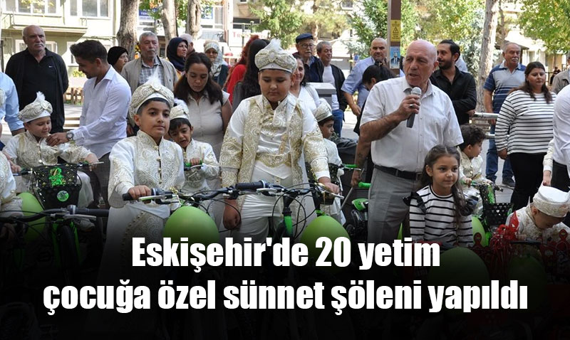 Eskişehir’de toplu sünnet töreni