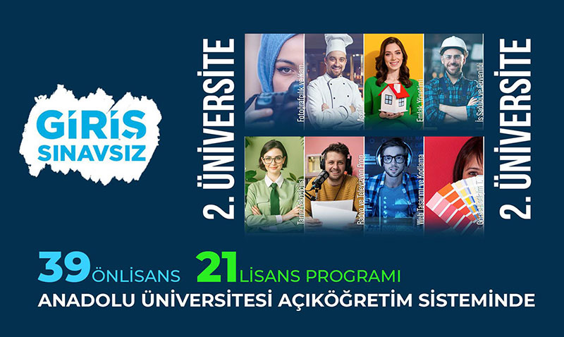 Sınavsız ikinci üniversite kayıtları devam ediyor