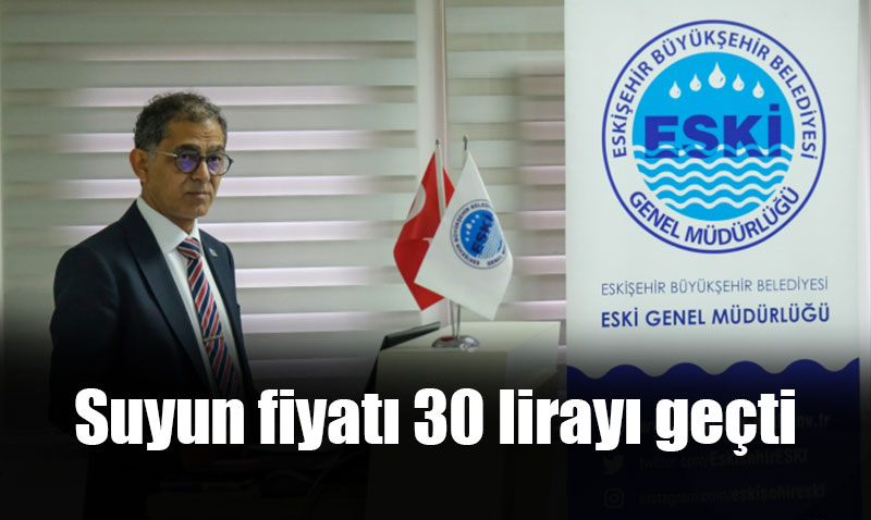 Son zamla şebeke suyu konutta 30 lirayı, işletmelerde 50 lirayı geçti