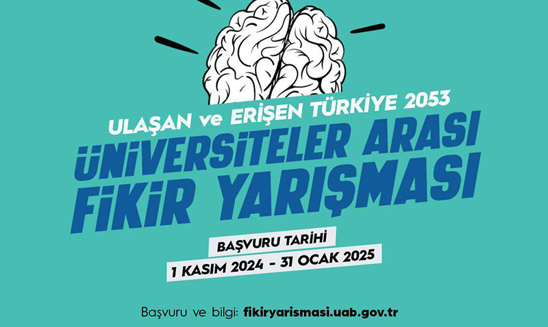 GENÇLER ULAŞTIRMA PROJELERİ İÇİN YARIŞACAK