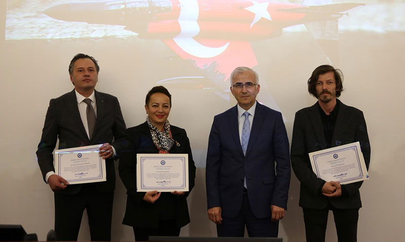 Rektör Çolak’tan Sanat ve Tasarım Fakültesi Hocalarına Teşekkür