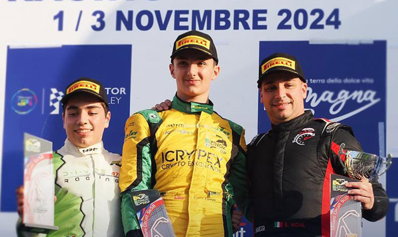 Emir Tanju, İtalya Zinox F20000 Formula Kupası’nda Şampiyon Oldu!