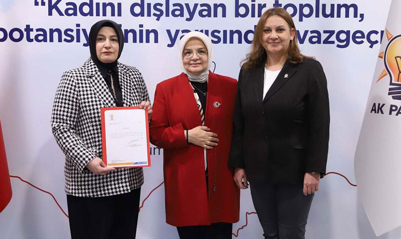 Ak Parti �l Kad�n Kollar� Ba�kan� Feriha Ertorun oldu