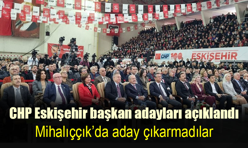 CHPnin belediye bakan adaylar akland