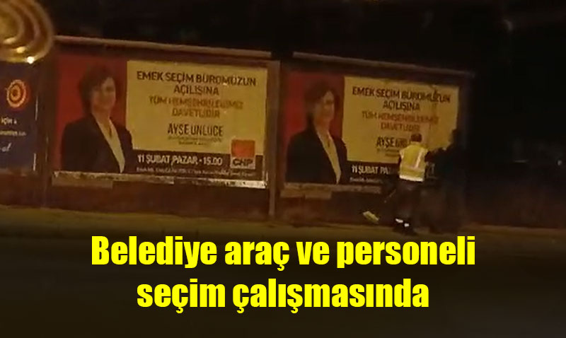 Belediye kaynaklar CHP adaylar iin gece gndz kullanlyor