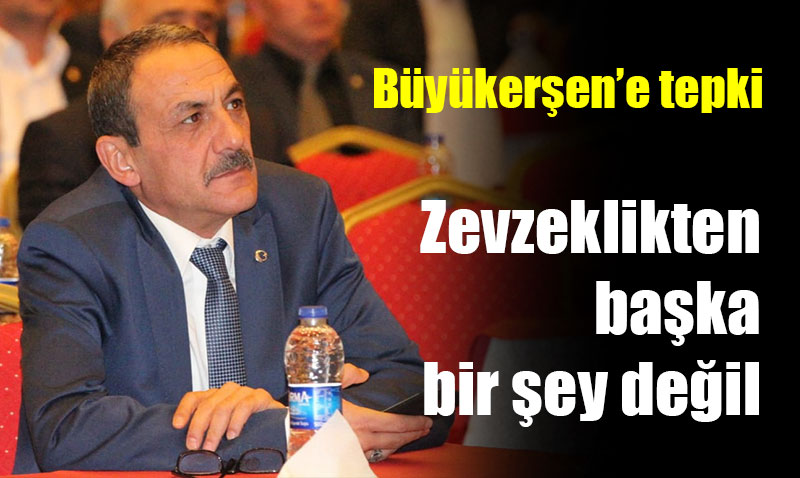 İsminin başında Prof ünvanı olan Büyükerşen’e bu söylem yakışmadı;